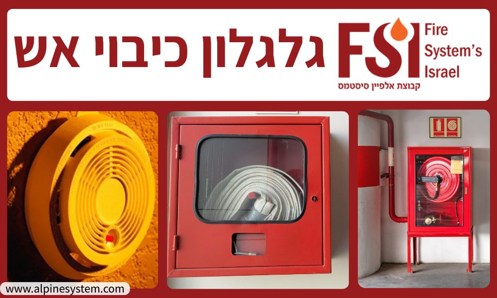 באנר גלגלון כיבוי אש